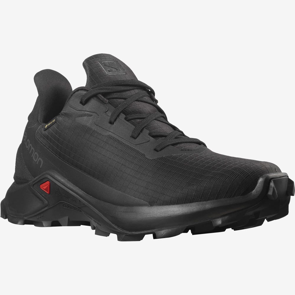 Salomon ALPHACROSS 3 GORE-TEX Trailrunning Schuhe Herren Schwarz | SQM-417638