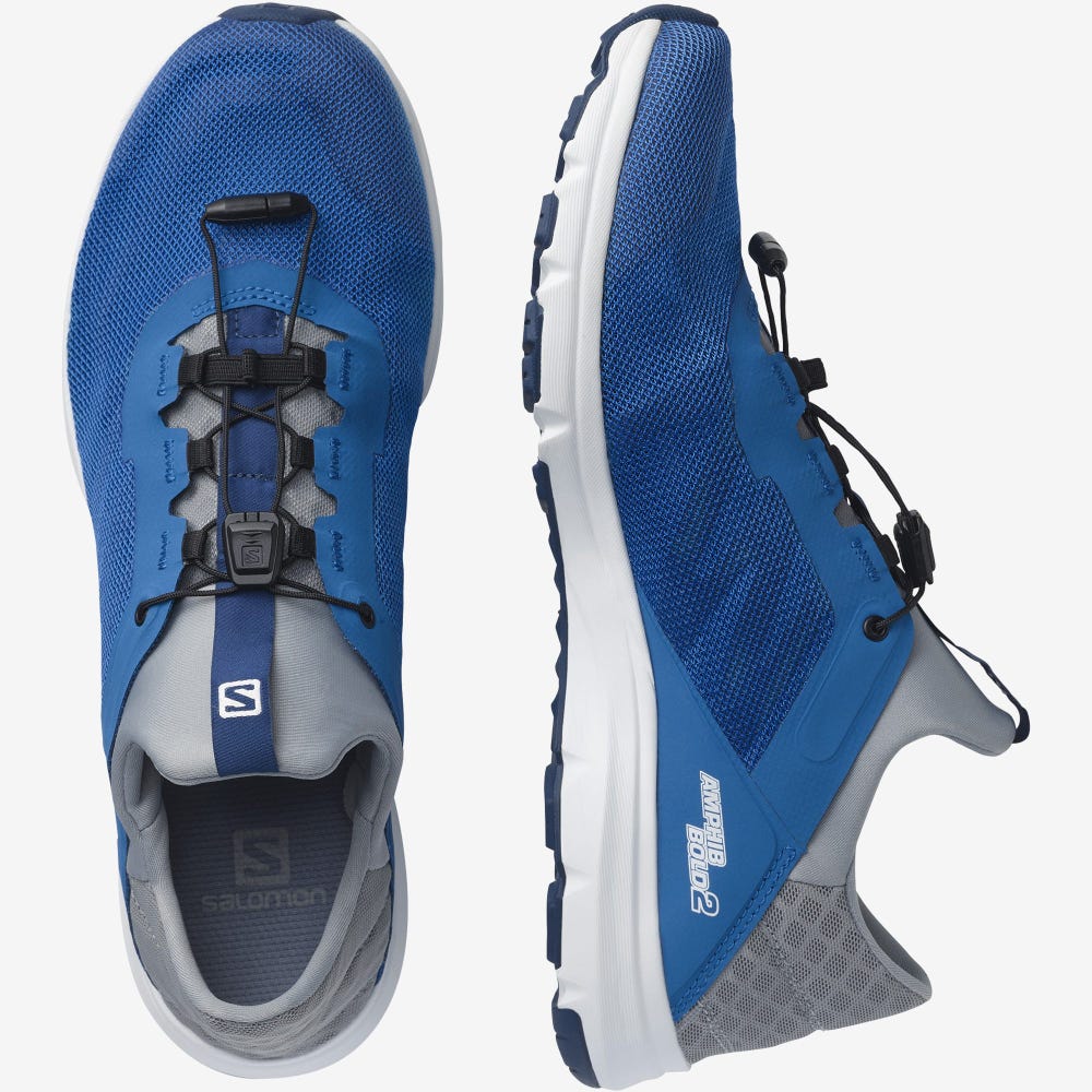 Salomon AMPHIB BOLD 2 Wasserschuhe Herren Blau | RKE-047581