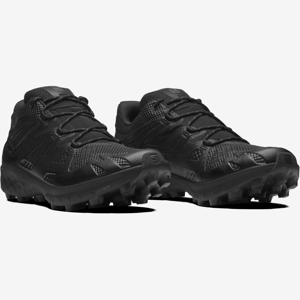 Salomon CROSS ADVANCED Sneaker Damen Schwarz | HZW-130467