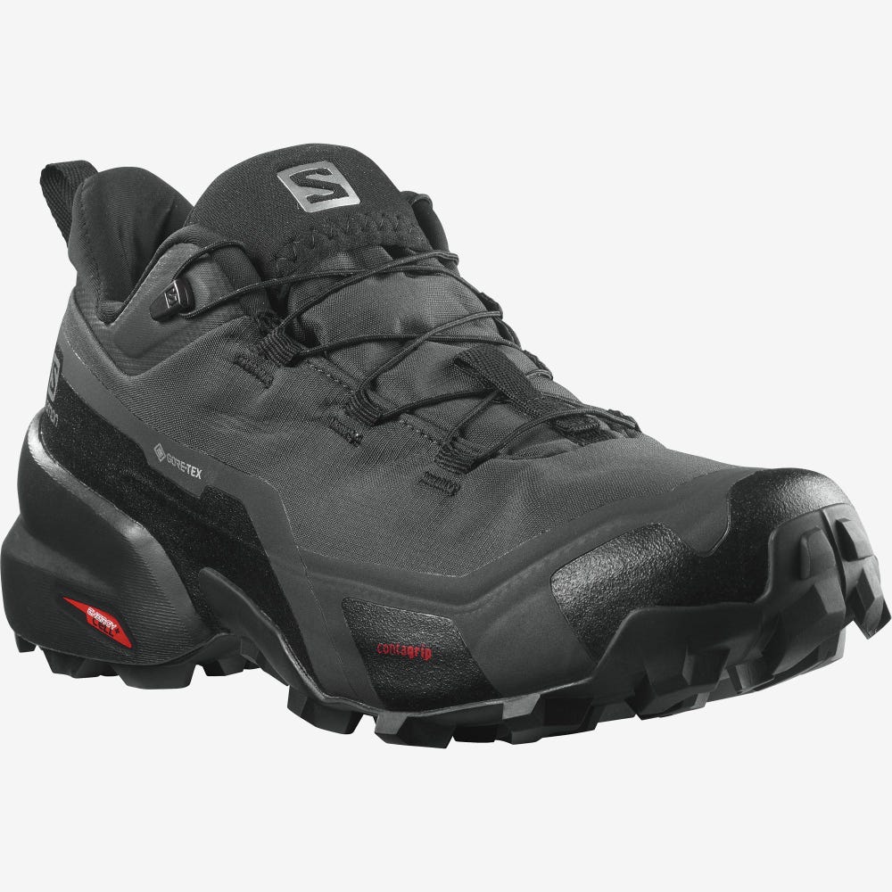 Salomon CROSS HIKE GORE-TEX Wanderschuhe Damen Schwarz | GWQ-485932