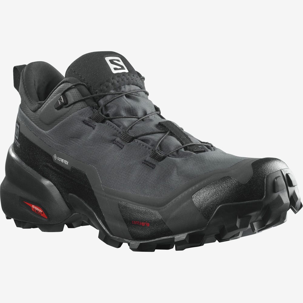 Salomon CROSS HIKE GORE-TEX Wanderschuhe Herren Schwarz | HCF-168530