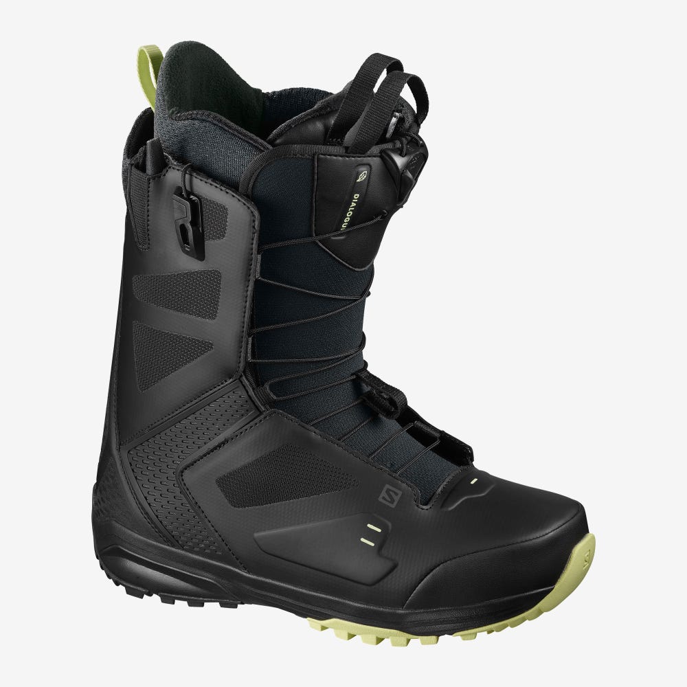 Salomon DIALOGUE Snowboard-stiefel Herren Schwarz | EXC-803521