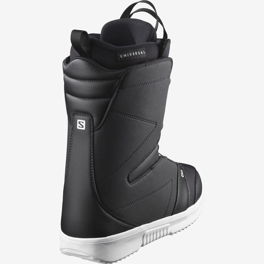 Salomon FACTION BOA Snowboard-stiefel Herren Schwarz/Weiß | JCI-786512