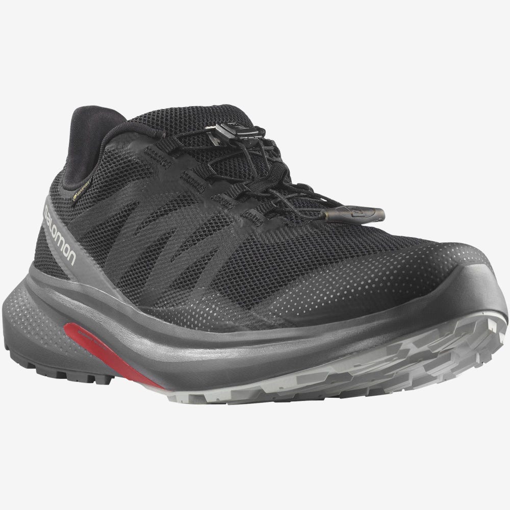 Salomon HYPULSE GORE-TEX Trailrunning Schuhe Herren Schwarz | ENA-130865