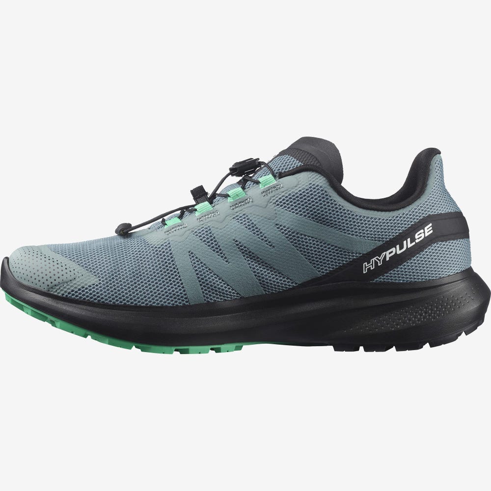 Salomon HYPULSE Trailrunning Schuhe Herren Blau/Schwarz/Mintfarben | OAV-369740