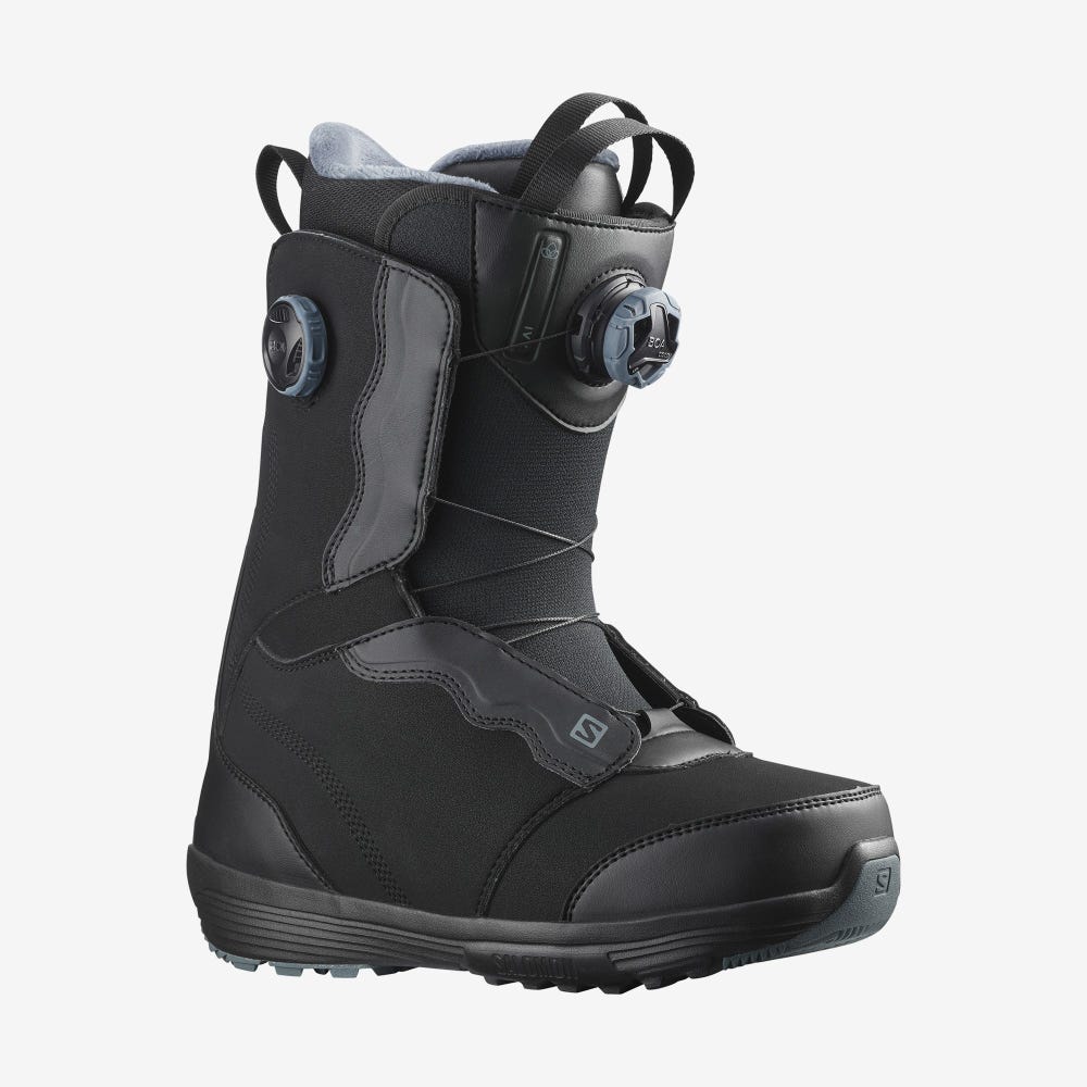 Salomon IVY BOA Snowboard-stiefel Damen Schwarz | FZQ-538174