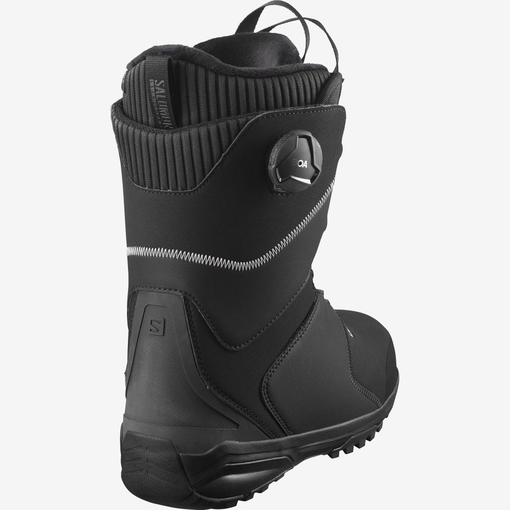 Salomon KIANA DUAL BOA Snowboard-stiefel Damen Schwarz/Silber | DXY-089564