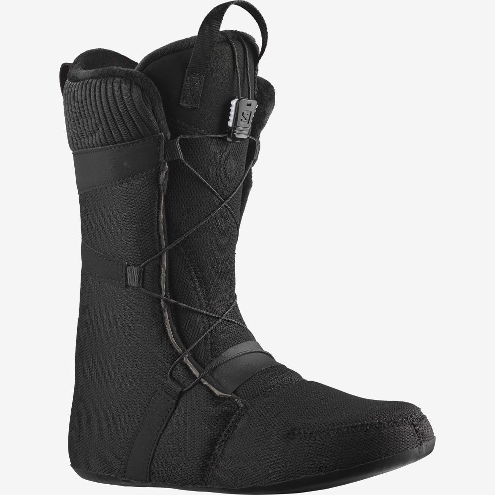 Salomon KIANA DUAL BOA Snowboard-stiefel Damen Schwarz/Silber | DXY-089564