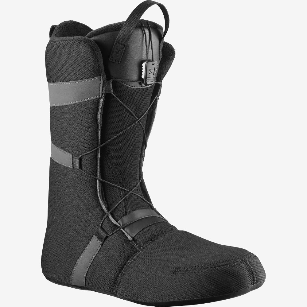 Salomon LAUNCH BOA SJ BOA Snowboard-stiefel Herren Schwarz | FRB-301685