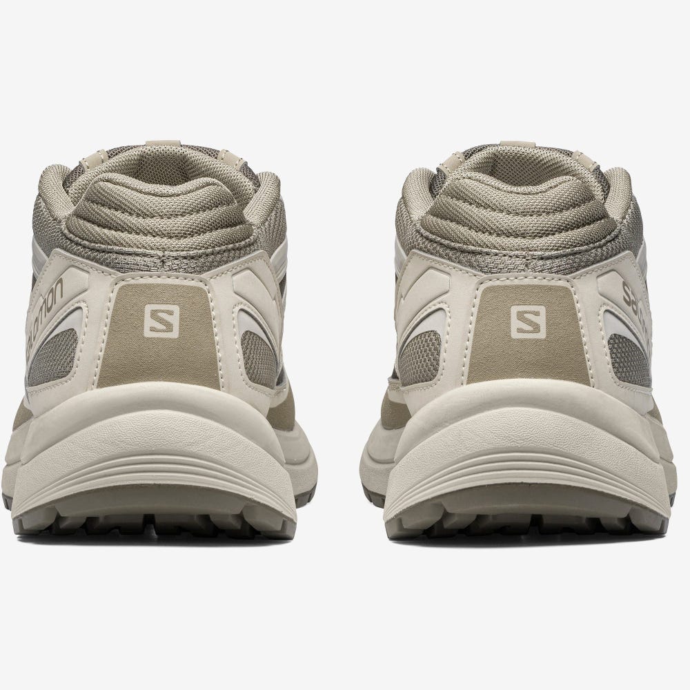 Salomon ODYSSEY 1 ADVANCED Sneaker Damen Khaki/Braun | DZC-912457