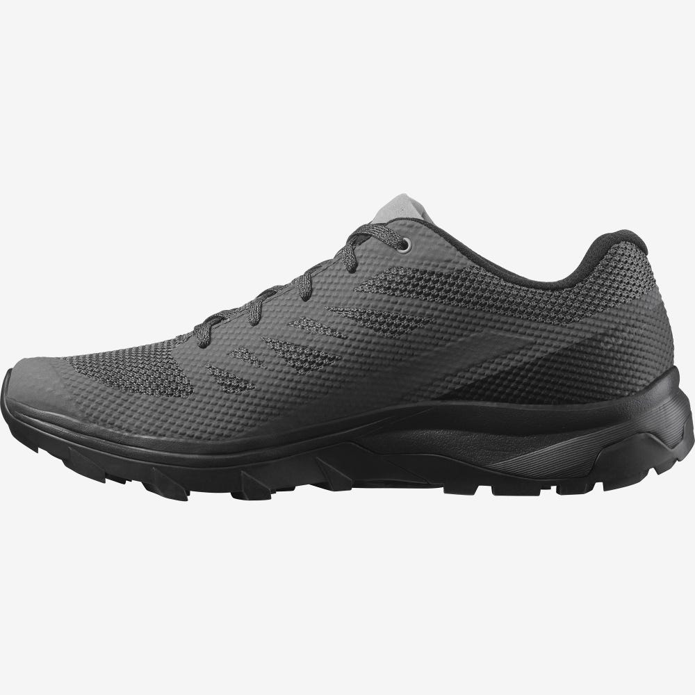 Salomon OUTLINE Wanderschuhe Herren Grau/Schwarz | UTM-514036