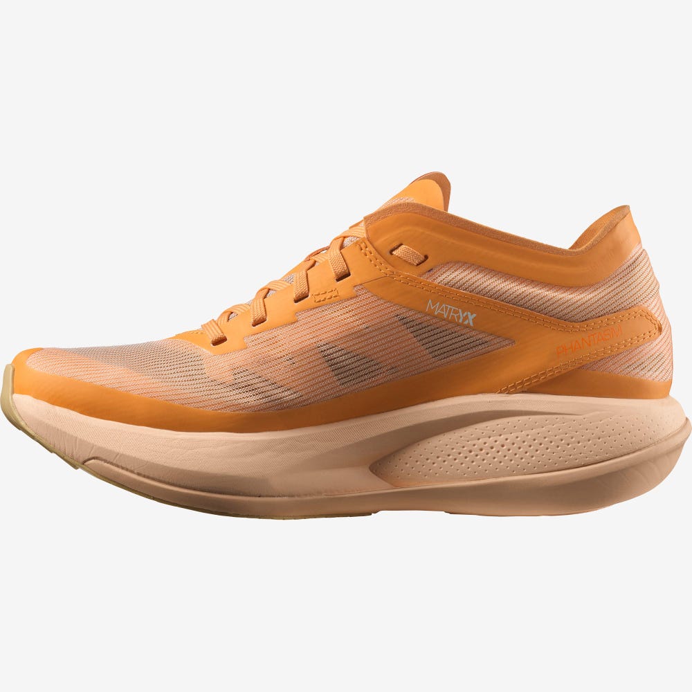 Salomon PHANTASM Laufschuhe Damen Orange/Weiß/Grün | XCR-218397