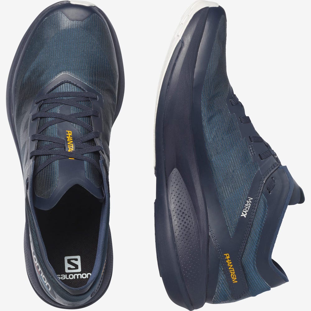 Salomon PHANTASM Laufschuhe Herren Indigo/Blau | IYX-613582