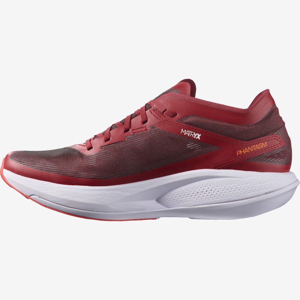 Salomon PHANTASM Laufschuhe Herren Rot/Lila/Orange | DFV-231609