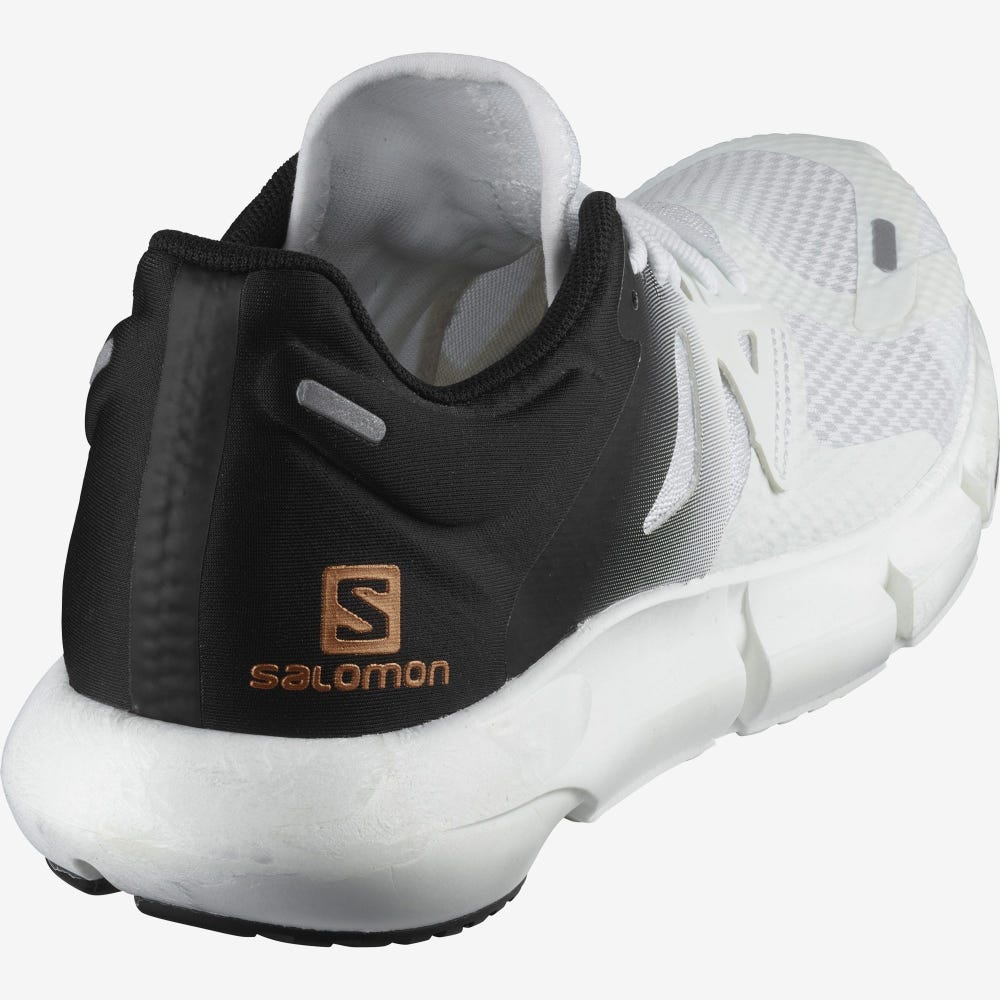 Salomon PREDICT 2 Laufschuhe Damen Weiß/Schwarz/Weiß | IEP-752306