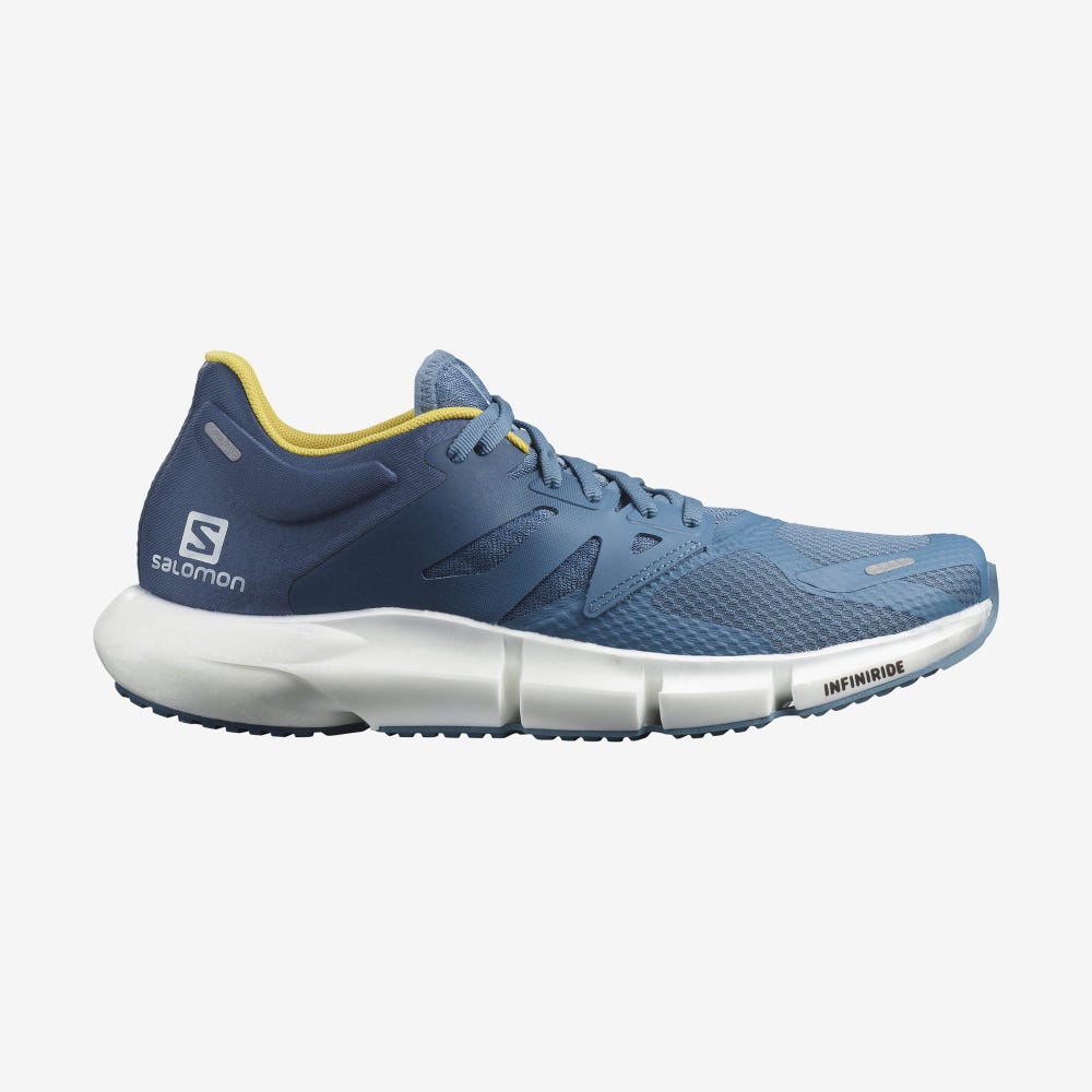 Salomon PREDICT 2 Laufschuhe Herren Blau/DunkelBlau | LEV-920635