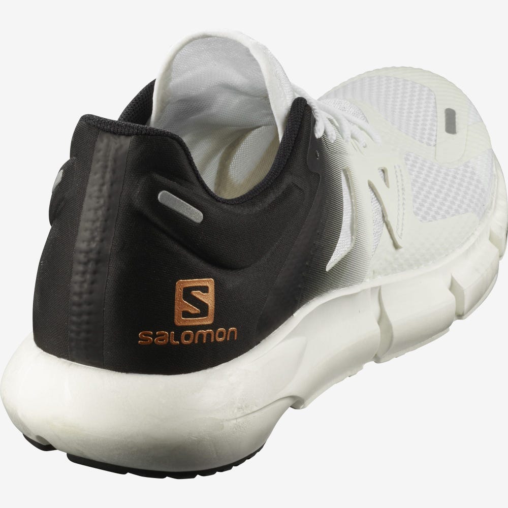 Salomon PREDICT 2 Laufschuhe Herren Weiß/Schwarz/Weiß | FVN-795436