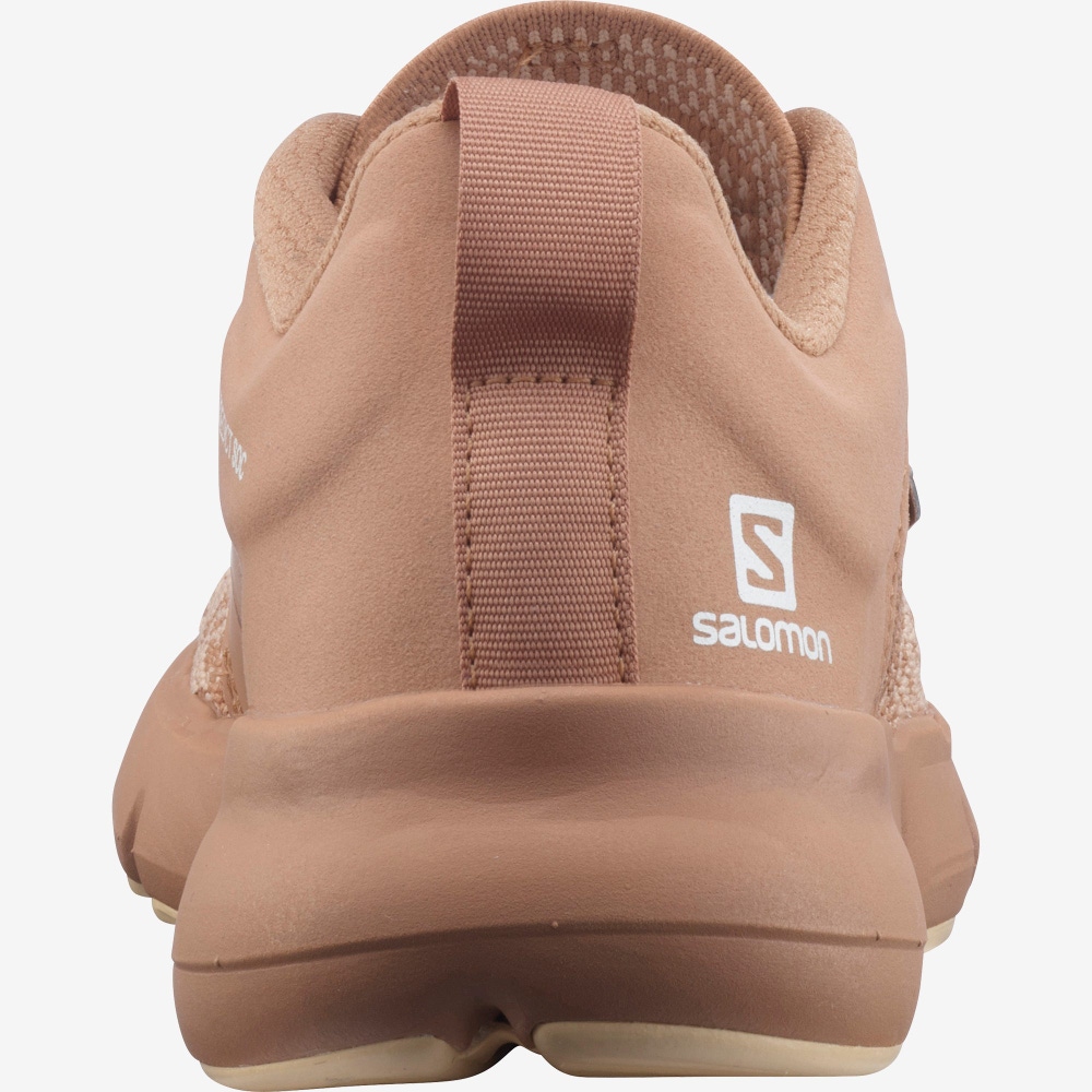 Salomon PREDICT SOC W Laufschuhe Damen Beige/Weiß | LAJ-352896