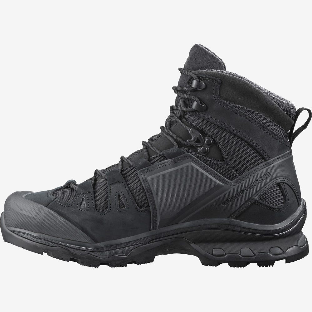 Salomon QUEST 4D FORCES 2 EN Taktische Stiefel Herren Schwarz | AVZ-429017