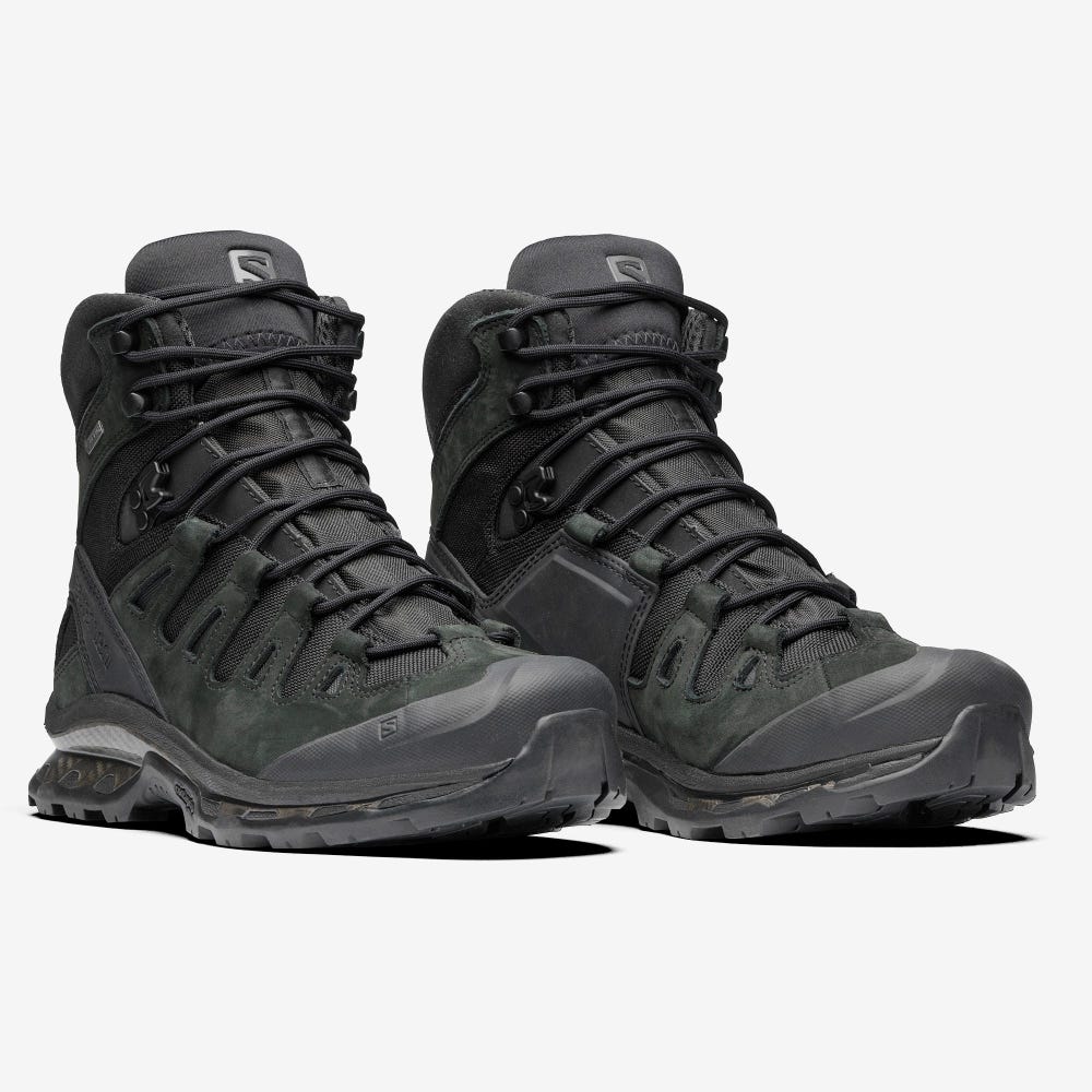 Salomon QUEST 4D GORE-TEX ADVANCED Sneaker Herren Schwarz | NWQ-876509