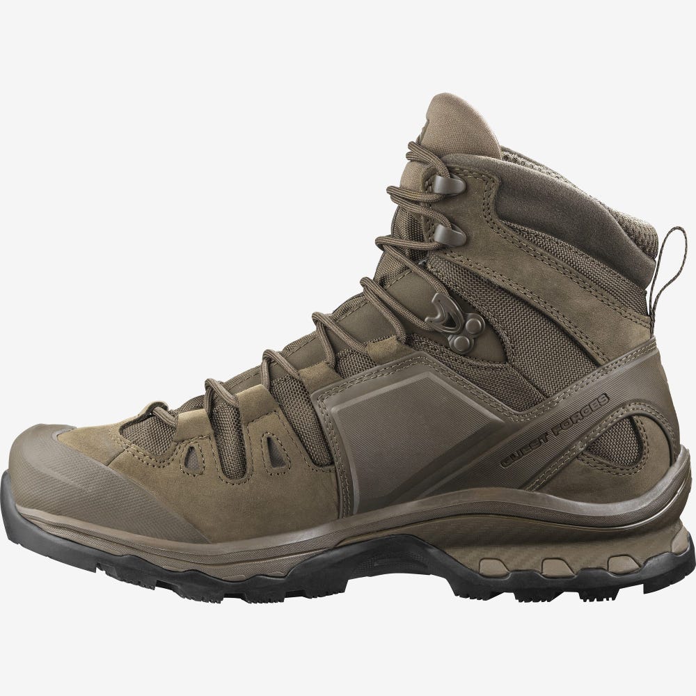 Salomon QUEST 4D GORE-TEX FORCES 2 EN Taktische Stiefel Damen Braun | CQL-987201