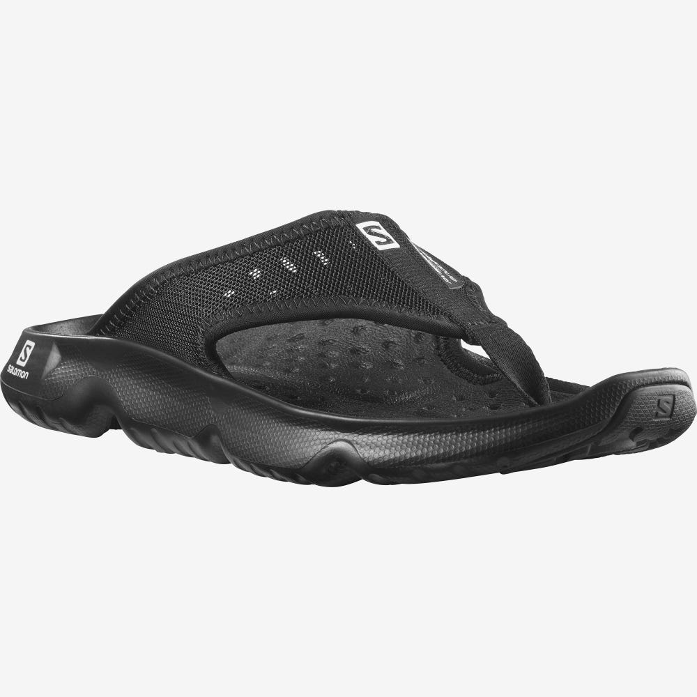 Salomon REELAX BREAK 5.0 Flip Flops Damen Schwarz | FUL-348051