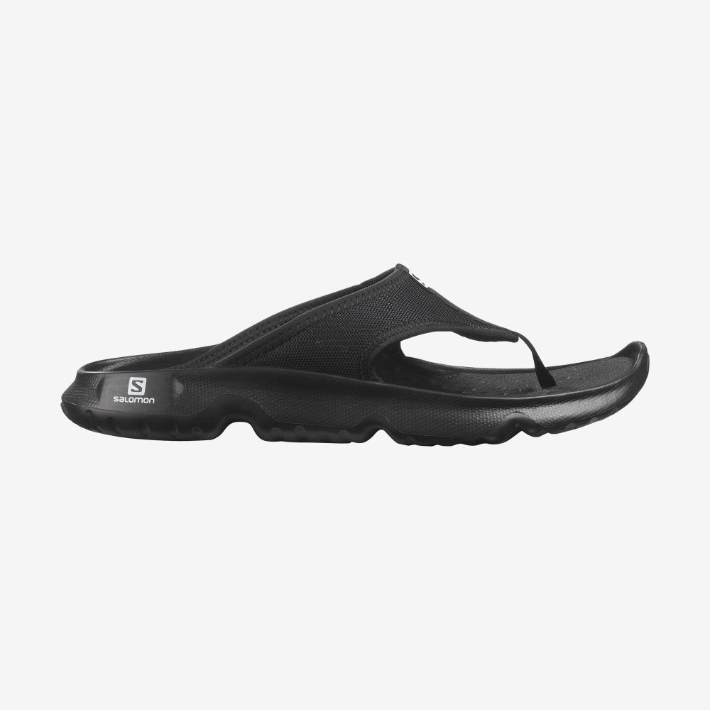 Salomon REELAX BREAK 5.0 Flip Flops Herren Schwarz | MQR-503469