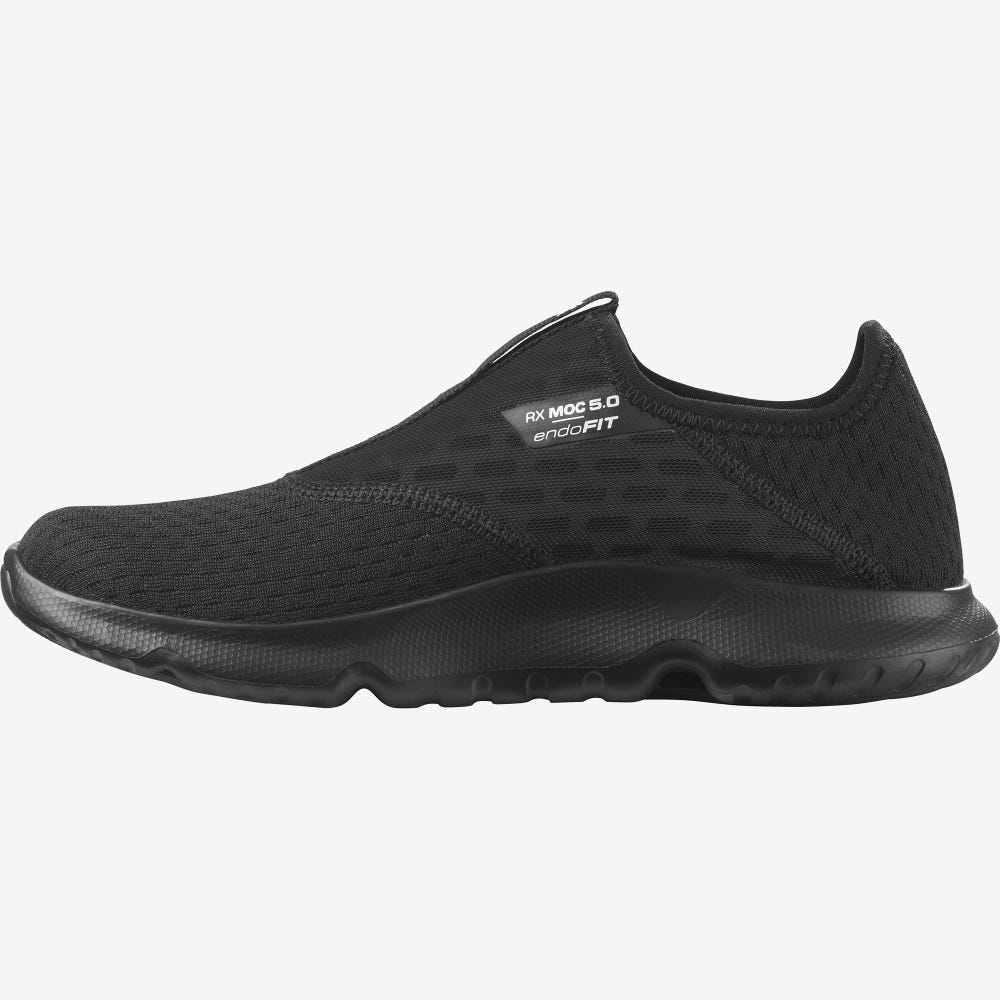 Salomon REELAX MOC 5.0 Hausschuhe Damen Schwarz | UAQ-948013