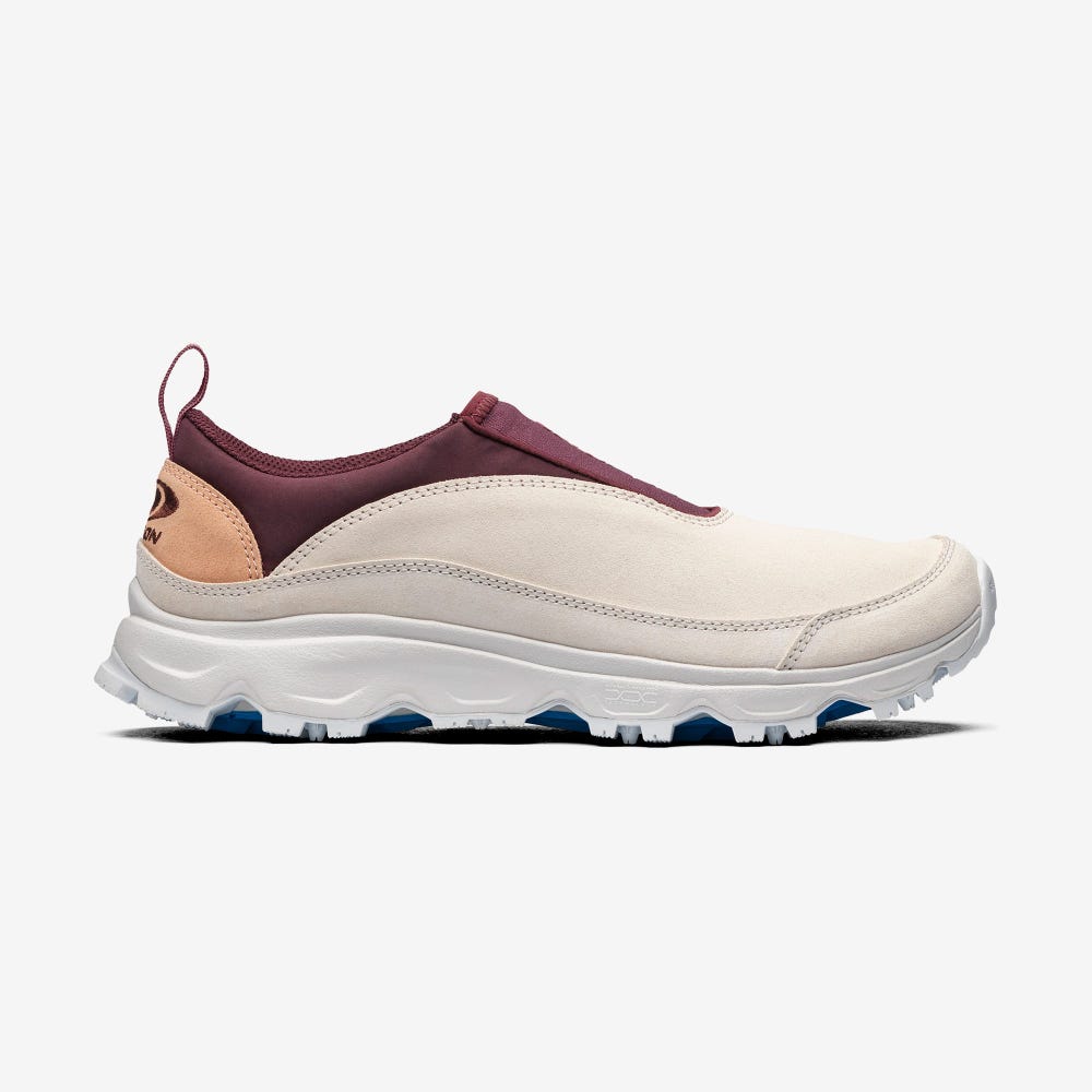 Salomon RX SNOW MOC 2 ADVANCED Sneaker Damen Beige/Bordeaux | KFH-864031