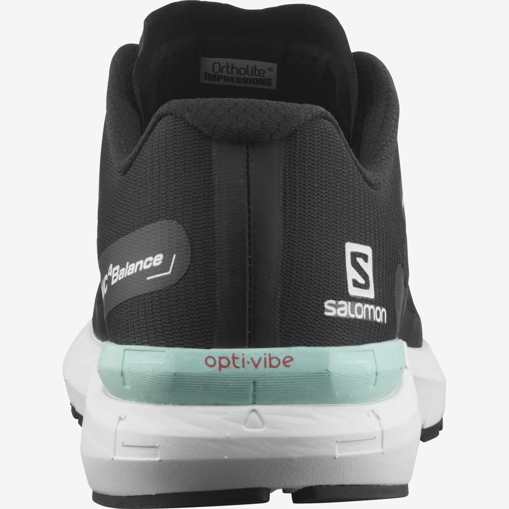 Salomon SONIC 4 Balance Laufschuhe Herren Schwarz/Weiß/Schwarz | BFZ-579084