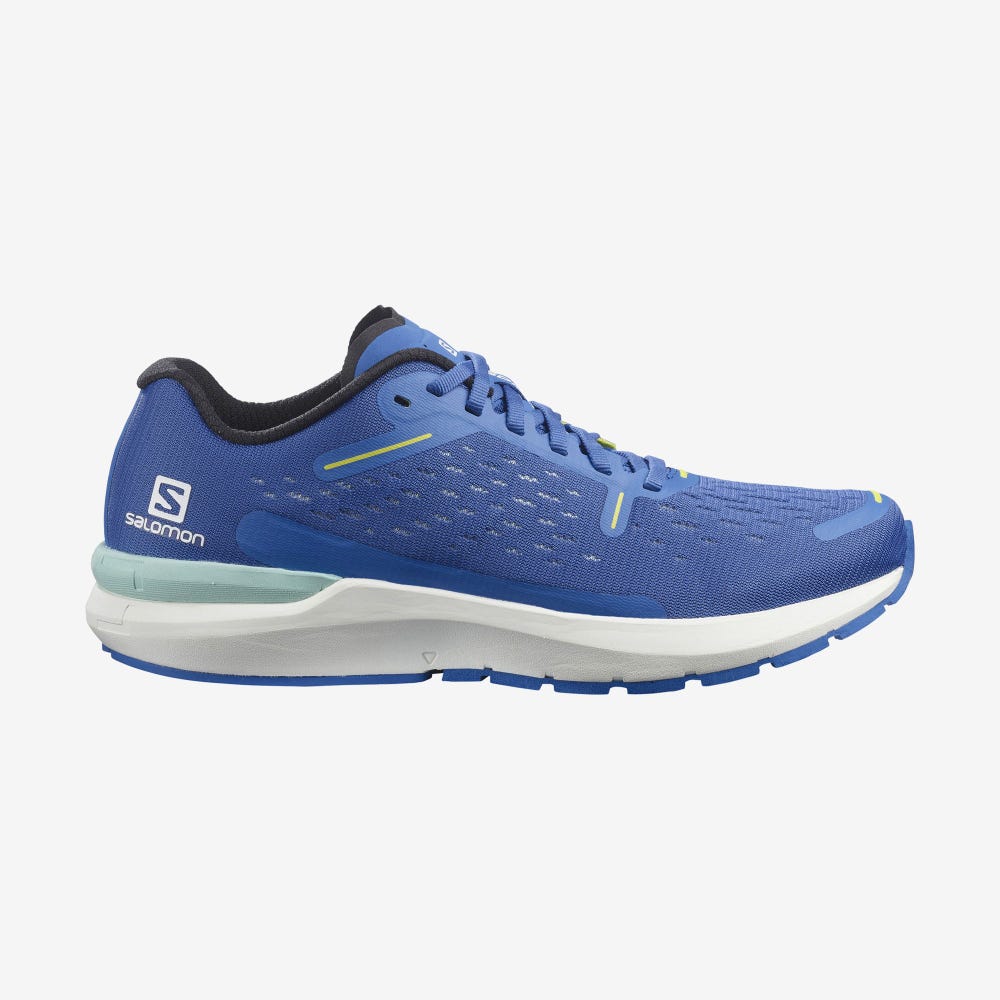 Salomon SONIC 4 Balance Laufschuhe Herren Blau/Weiß | YIJ-501862