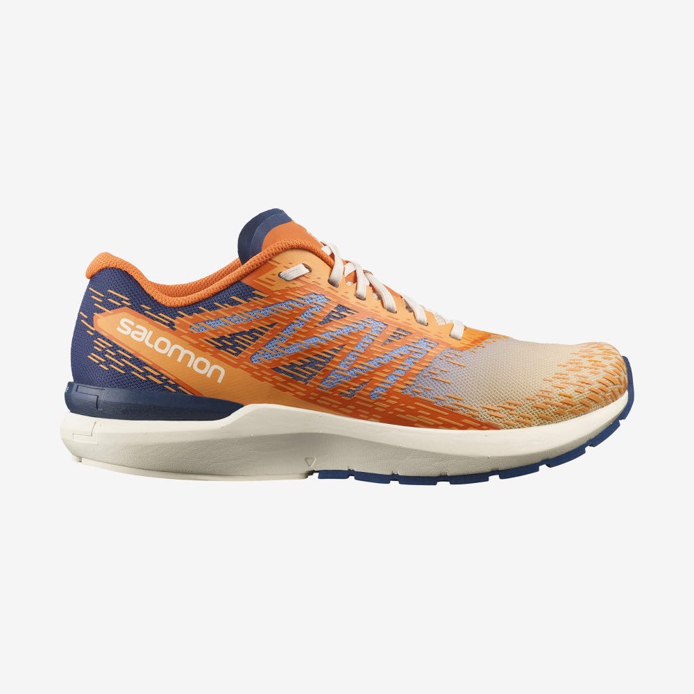 Salomon SONIC 5 BALANCE Laufschuhe Herren Braun/Orange | UYP-495716