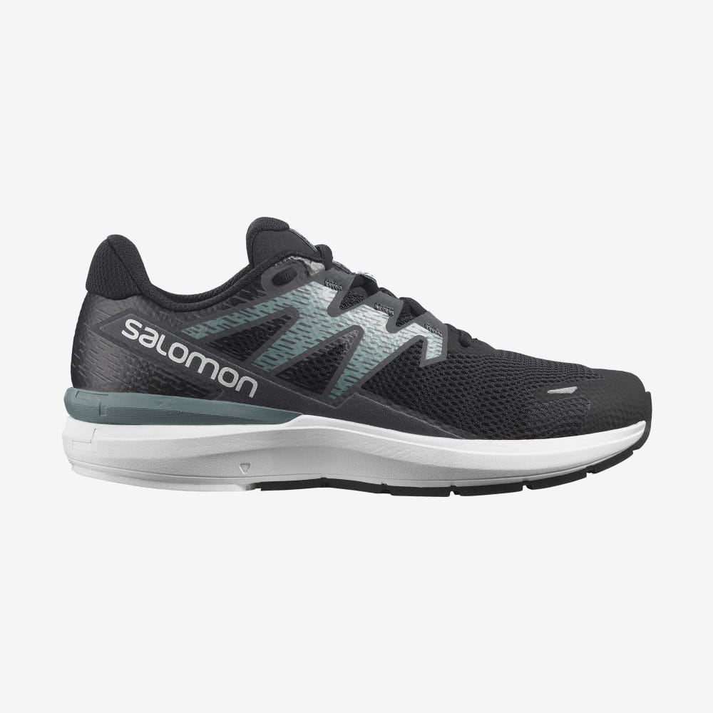 Salomon SONIC 5 CONFIDENCE Laufschuhe Herren Schwarz/Weiß | YKD-156470