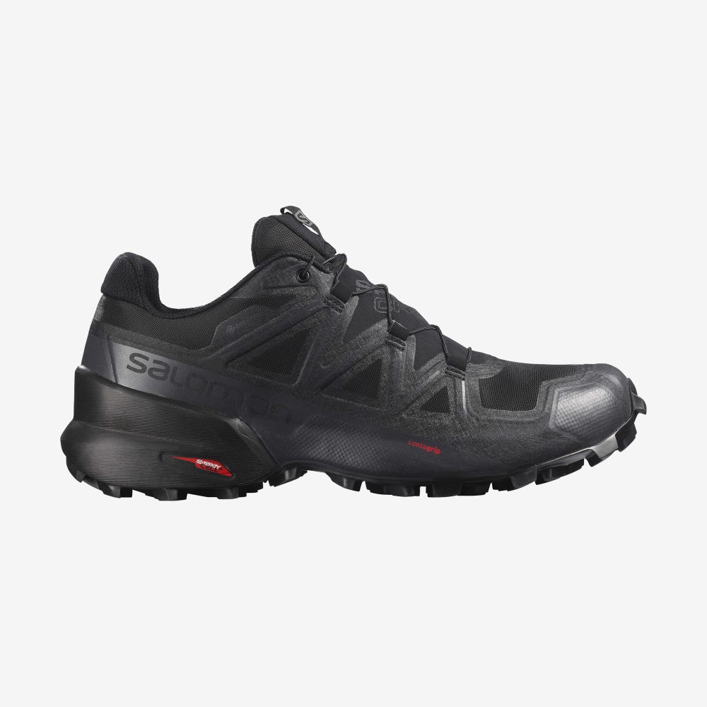 Salomon SPEEDCROSS 5 GORE-TEX Trailrunning Schuhe Damen Schwarz | JQH-793105