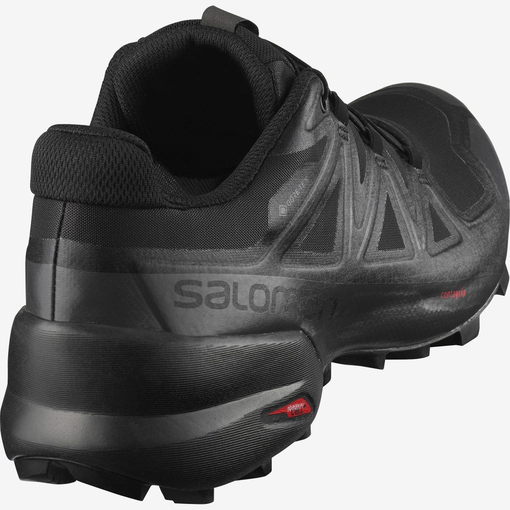 Salomon SPEEDCROSS 5 GORE-TEX Trailrunning Schuhe Herren Schwarz | LKZ-357248