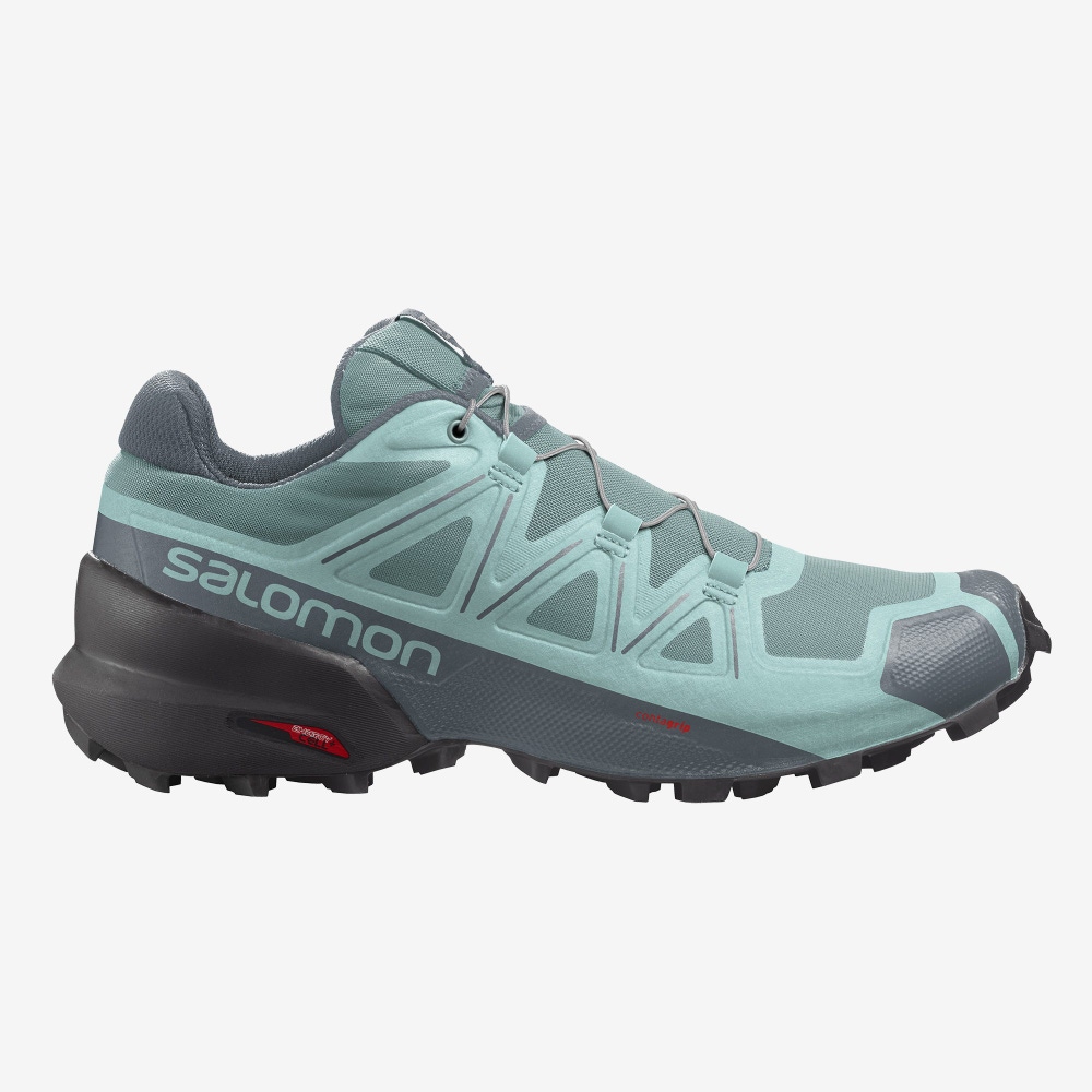 Salomon SPEEDCROSS 5 Trailrunning Schuhe Damen Grün | MXA-436921