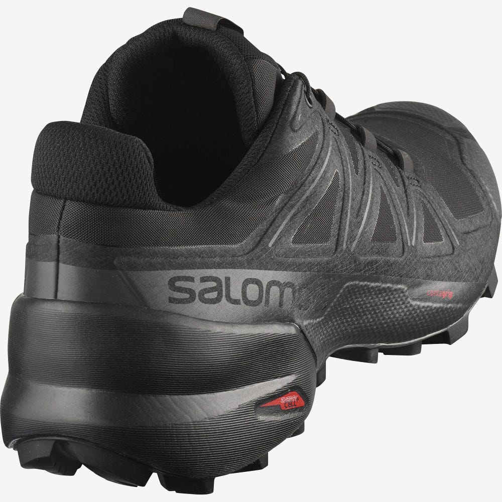 Salomon SPEEDCROSS 5 Trailrunning Schuhe Herren Schwarz | TLB-350462