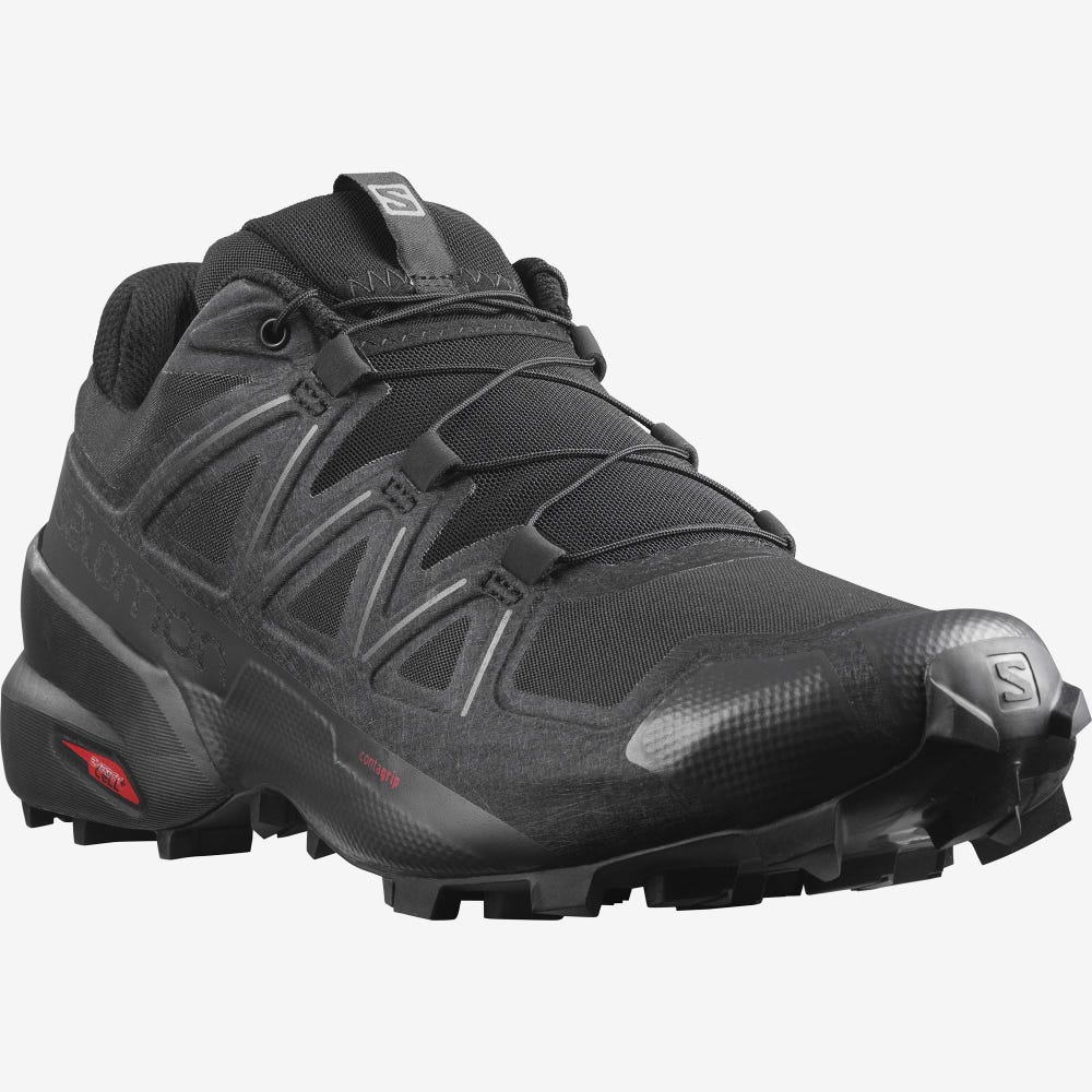 Salomon SPEEDCROSS 5 Trailrunning Schuhe Herren Schwarz | TLB-350462