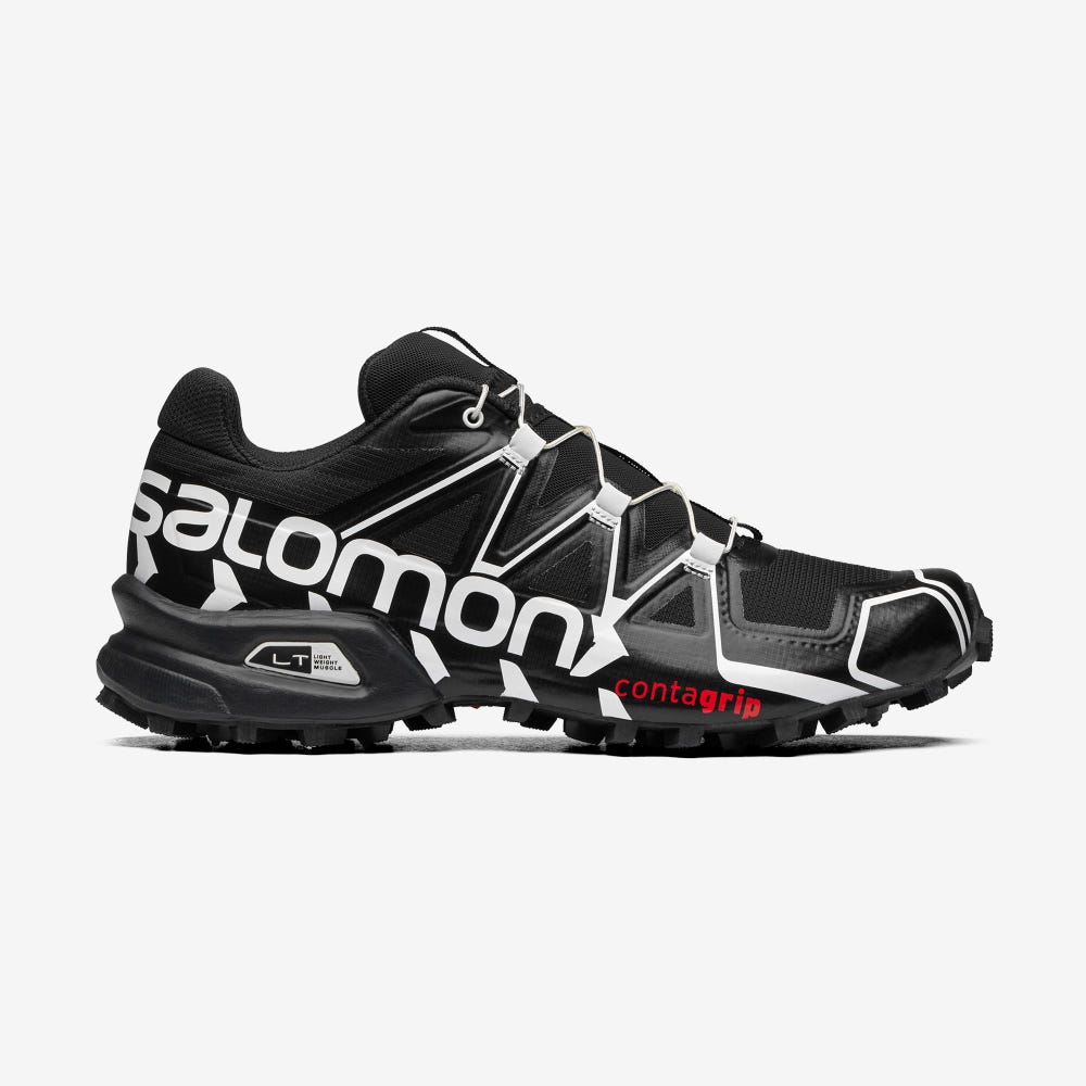 Salomon SPEEDCROSS OFFROAD Sneaker Damen Schwarz/Weiß | IFK-905163