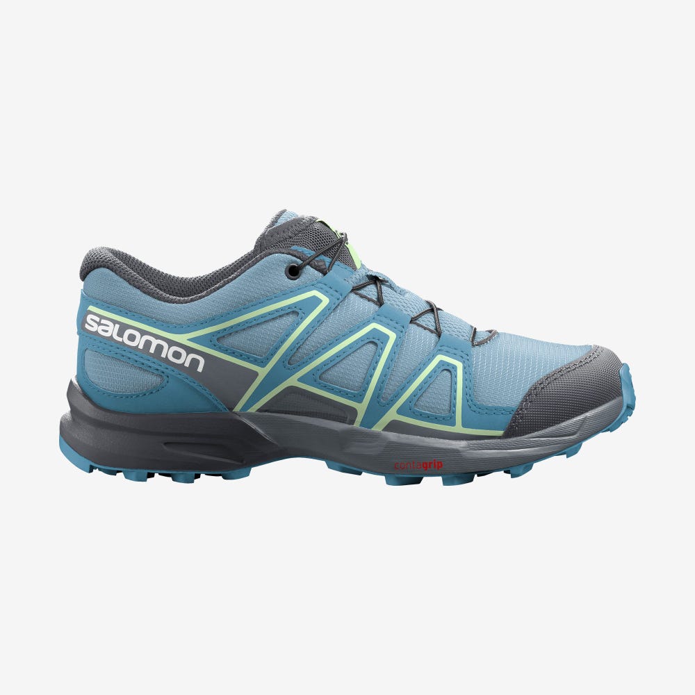 Salomon SPEEDCROSS Trailrunning Schuhe Kinder Blau | KWO-496285