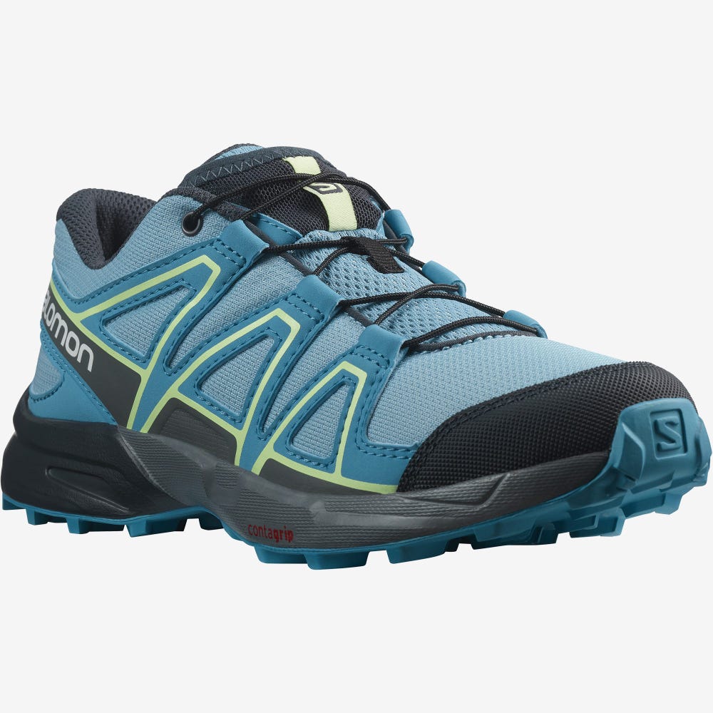 Salomon SPEEDCROSS Trailrunning Schuhe Kinder Blau | KWO-496285