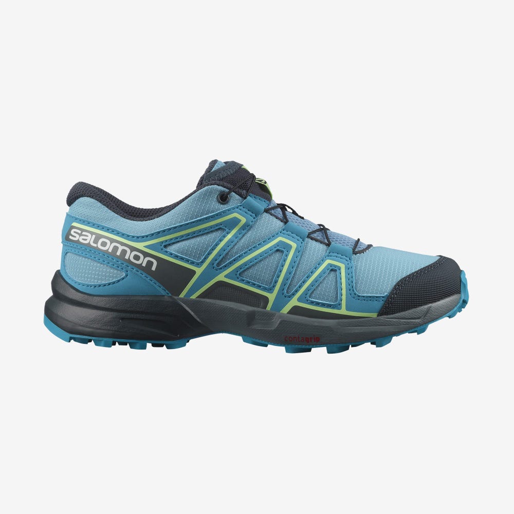 Salomon SPEEDCROSS Trailrunning Schuhe Kinder Blau | KWO-496285