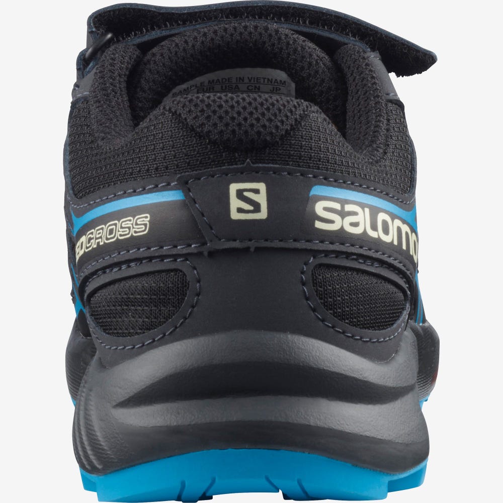 Salomon SPEEDCROSS Trailrunning Schuhe Kinder Schwarz | LNZ-314960