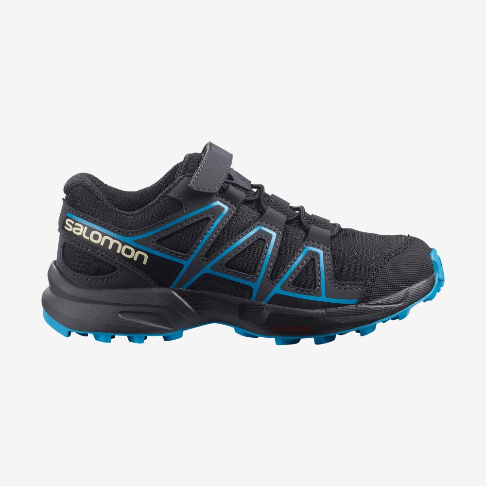 Salomon SPEEDCROSS Trailrunning Schuhe Kinder Schwarz | LNZ-314960