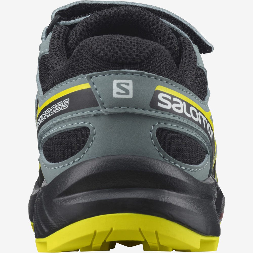 Salomon SPEEDCROSS Trailrunning Schuhe Kinder Schwarz | MBP-705263