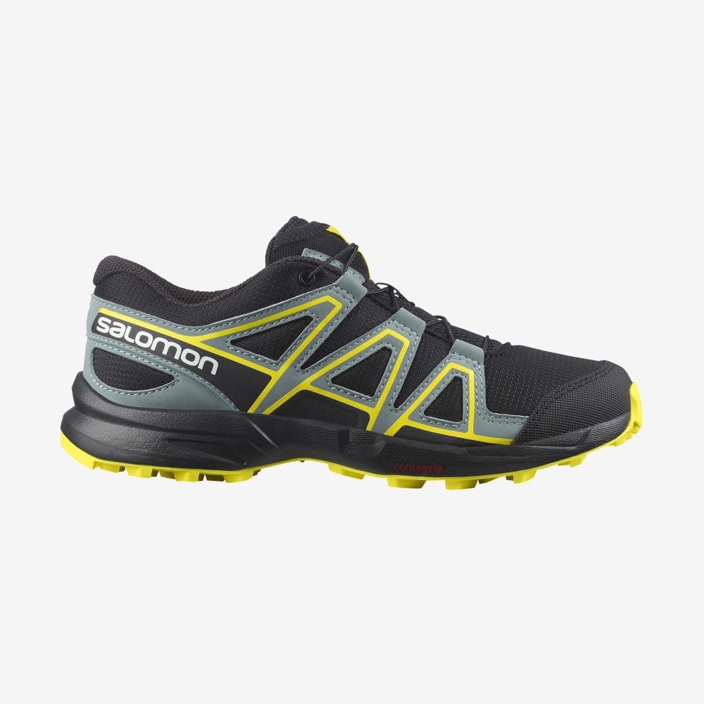 Salomon SPEEDCROSS Wanderschuhe Kinder Schwarz | MZB-714608