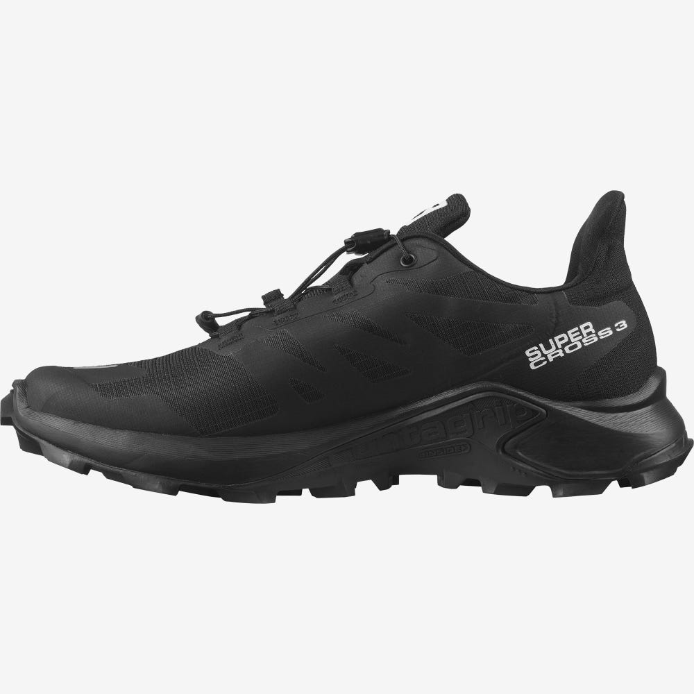 Salomon SUPERCROSS 3 Trailrunning Schuhe Damen Schwarz | GEJ-129304