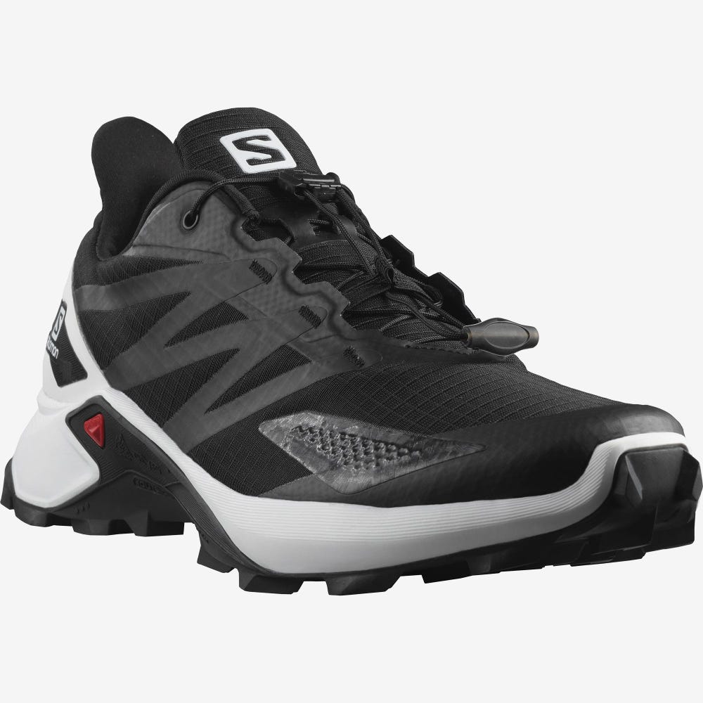 Salomon SUPERCROSS BLAST Trailrunning Schuhe Herren Schwarz/Weiß/Schwarz | KFH-905283