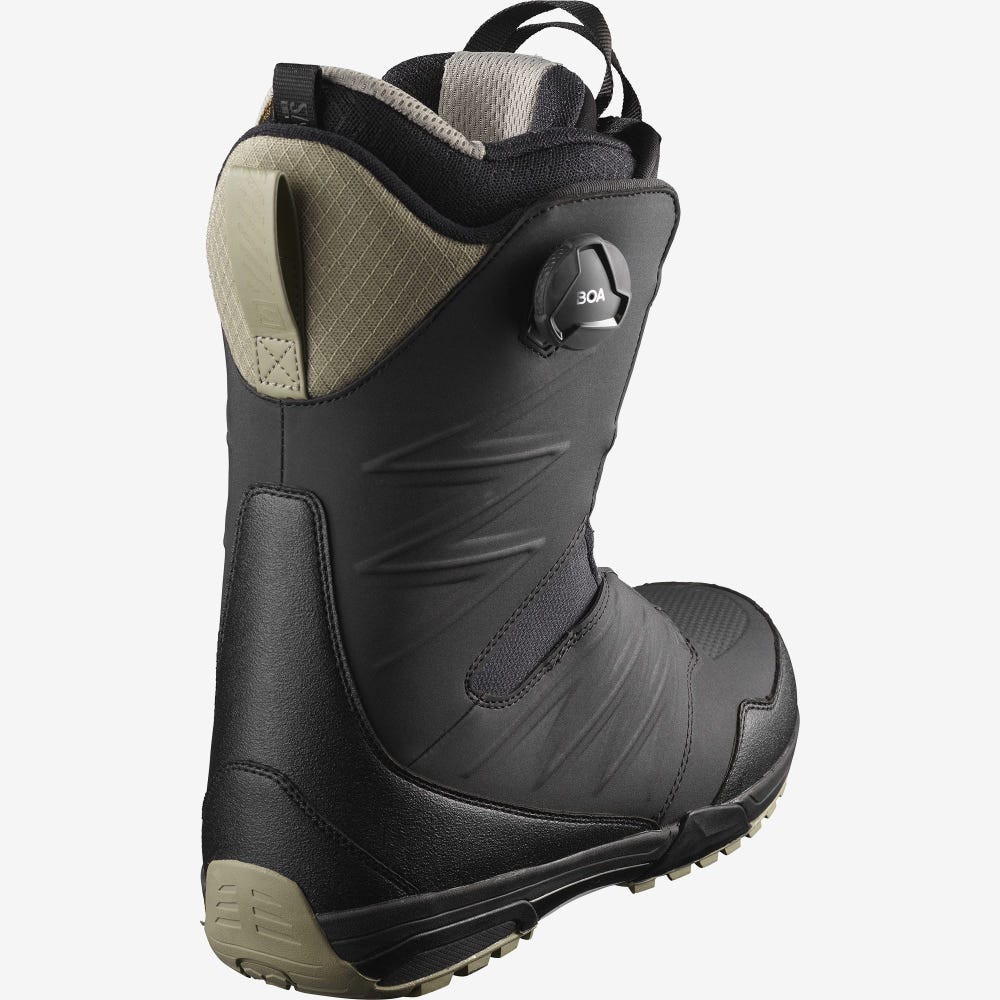 Salomon SYNAPSE FOCUS BOA Snowboard-stiefel Herren Schwarz | AMV-654739