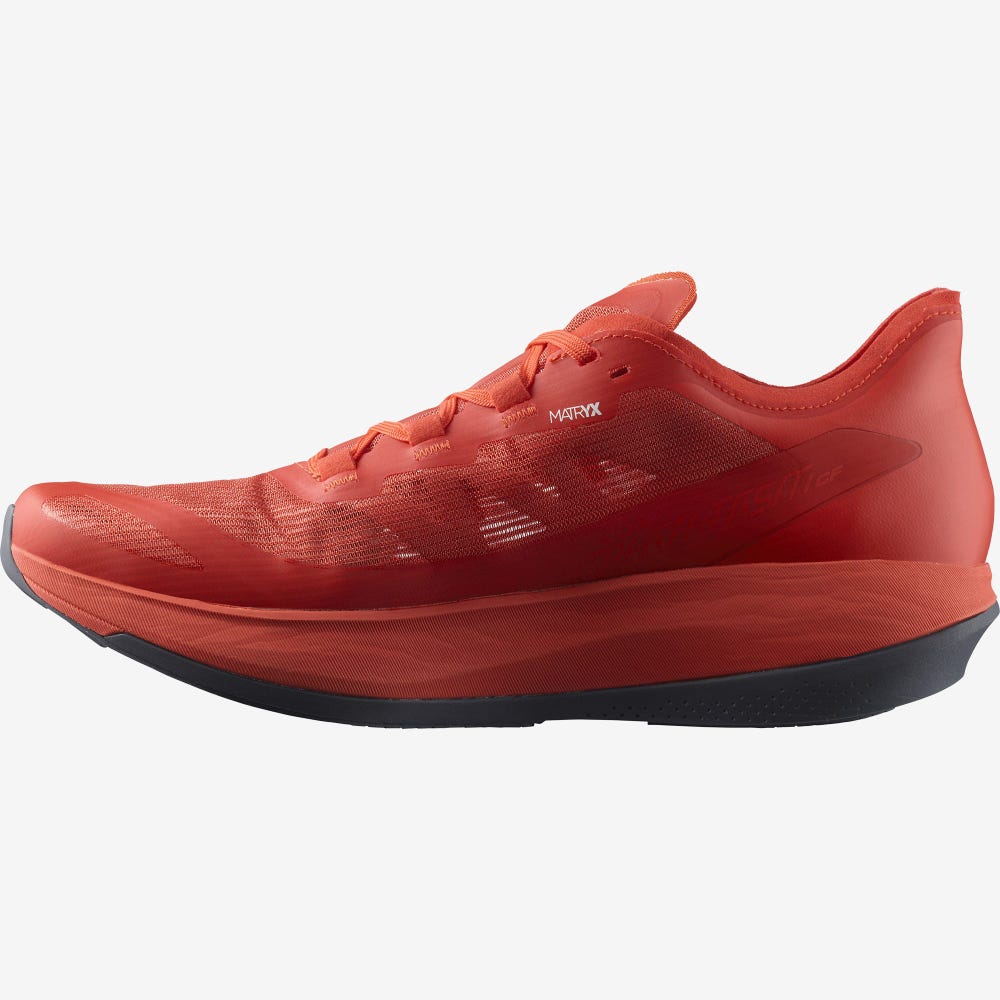 Salomon S/LAB PHANTASM CF Laufschuhe Damen Rot/Rot/Rot | WCA-412083